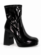 Bottines vernies à plateforme Noir, vue produit