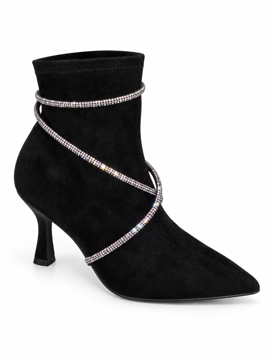 Bottines strass Éléna