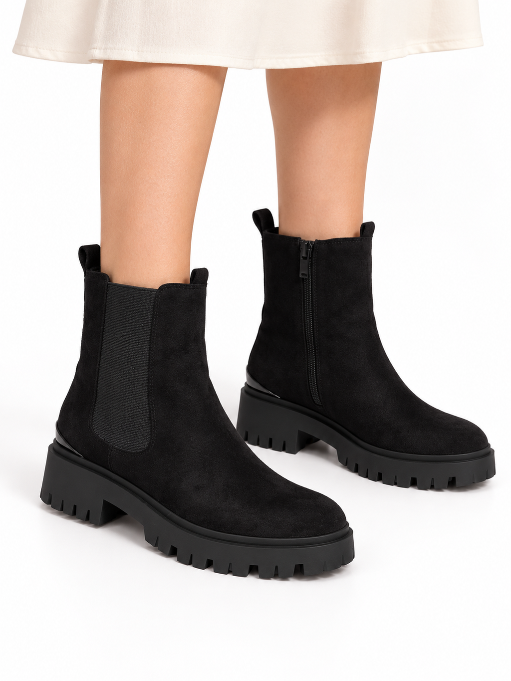 Bottines Chelsea Suzanne — Noir, vue complémentaire