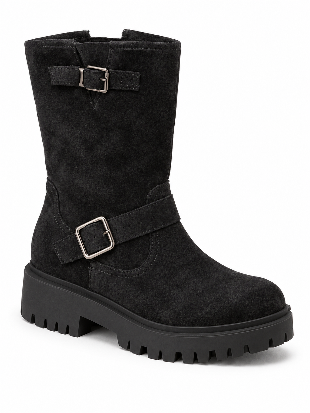 Bottines à deux boucles Juliana — Noir, vue produit