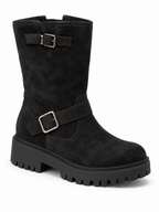 Bottines à deux boucles Juliana — Noir, vue complémentaire