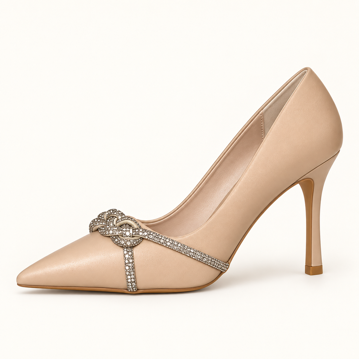 Escarpins pointus Nude, vue produit