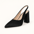 Escarpins à bride arrière Noir, vue produit