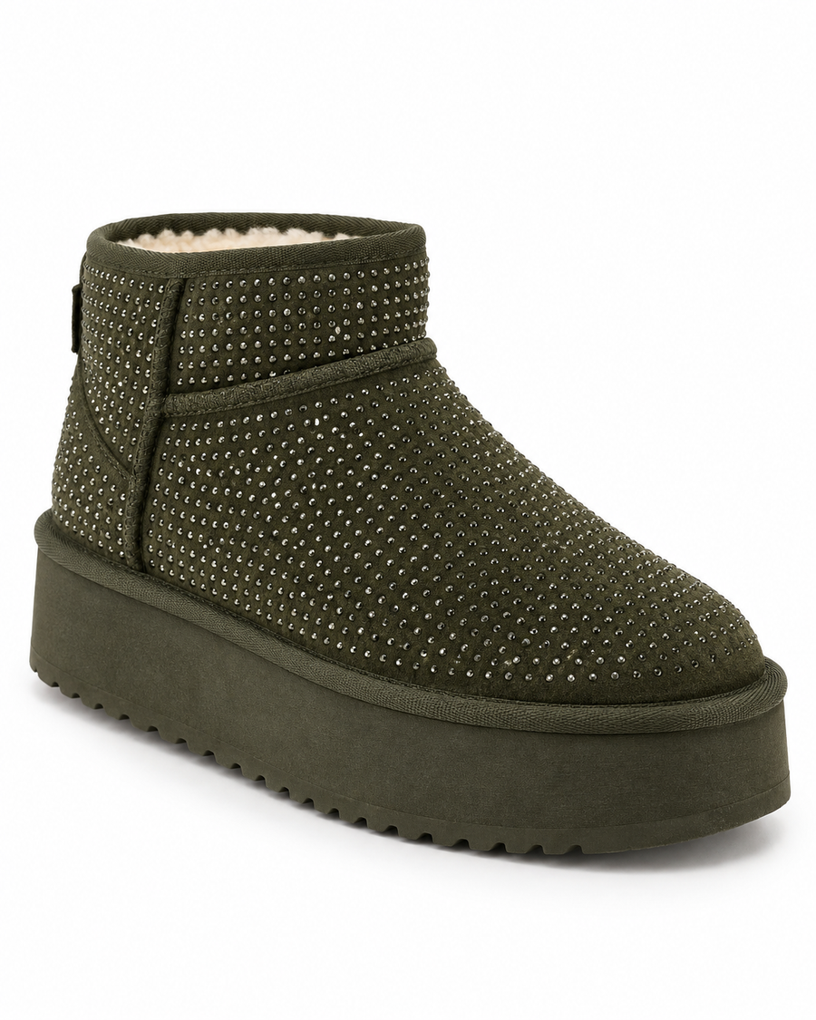 Bottines fourrées