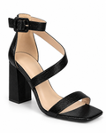 Sandales à talon Noir, vue produit