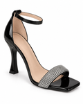 Sandales à talon Noir, vue produit