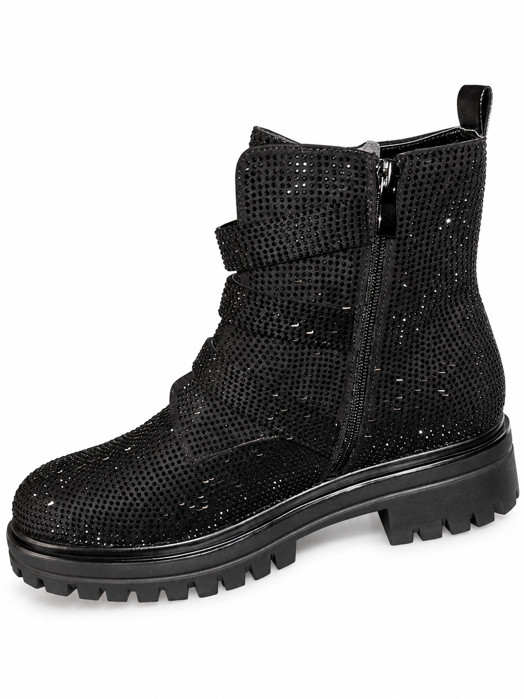 Bottines à boucles Safia — Noir, vue produit