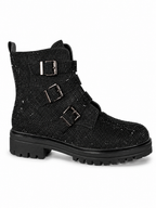 Bottines à boucles Safia — Noir, vue complémentaire