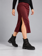 Bottines à boucles Safia — Noir, vue complémentaire